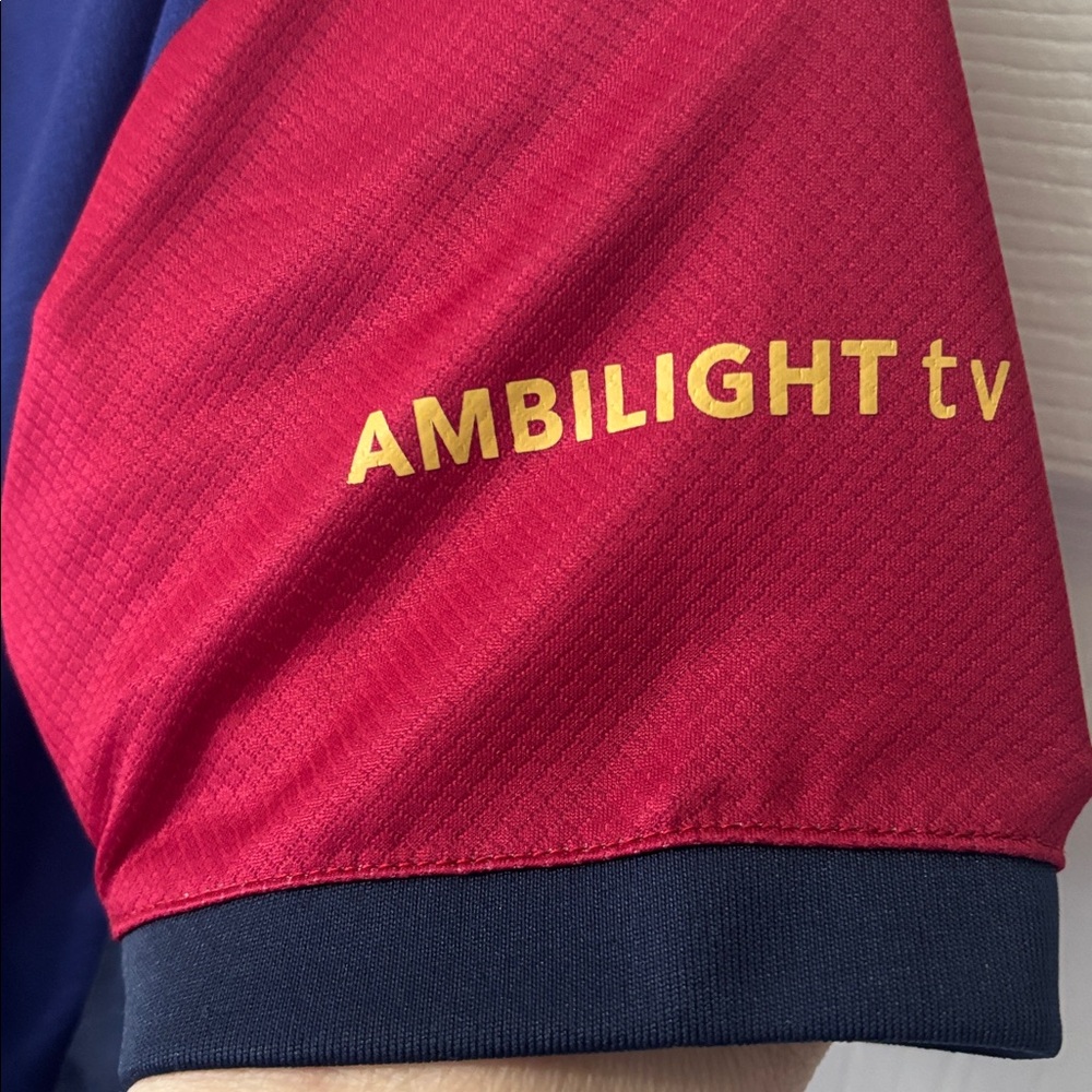 Nike Kids Barcelona Red and Blue Jersey - Picture 4 of 5